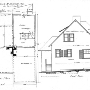 Foundation Plan and East Side