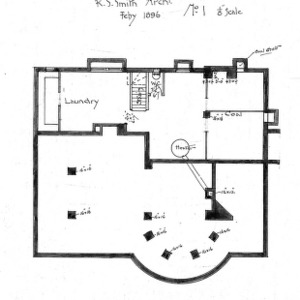 Residence for H.S. Lambert--Cellar Plan