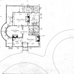 Residence for H.S. Lambert--Floor Plan