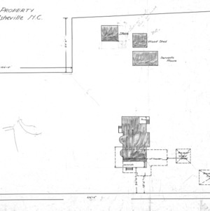 Additions to Residence For J. C. Martin - Chestnut St.--Plan