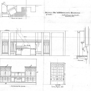 W. H. Harrison Residence - Grove Park--Details