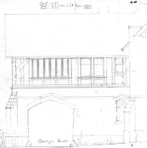 Residence - P. S. Henry--Carriage Porch