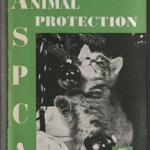 ASPCA Animal Protection, Winter 1957