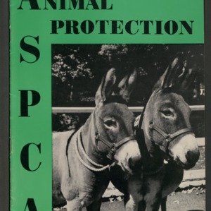 ASPCA Animal Protection, Winter 1955
