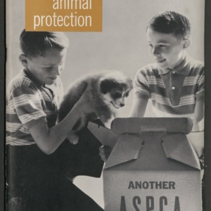 ASPCA Animal Protection, Fall 1963