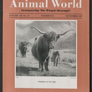 Animal World, November 1957
