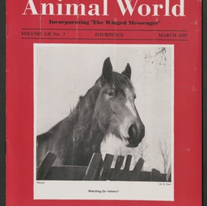 Animal World, March 1957