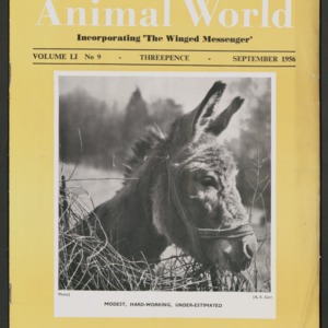Animal World, September 1956