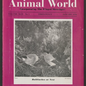 Animal World, January 1954