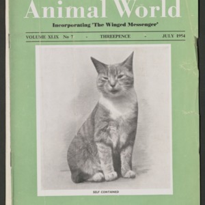 Animal World, July 1954