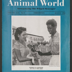Animal World, August 1954