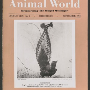 Animal World, September 1954