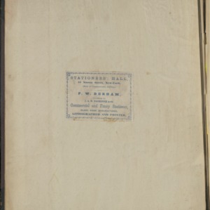 ASPCA Letter Book, 1867