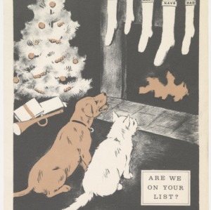 National Anti-Vivisection Society poster "Are We On Your List?"