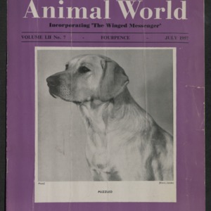 Animal World, July 1957