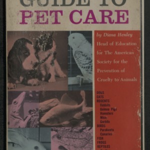 ASPCA Guide To Pet Care