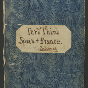 ASPCA founder Henry Bergh Travel Journal, Part Three: Spain and France continued, March 19, 1848