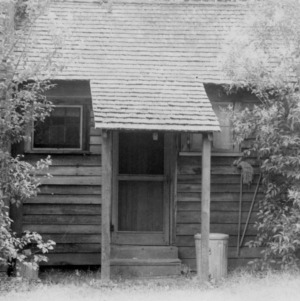View with rear door, Shaw House, Southern Pines, North Carolina
