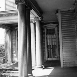 Porch, Honnet House, Wilmington, North Carolina