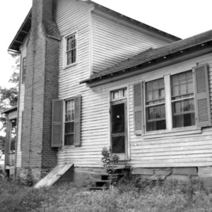View, Old Corpening House, Caldwell County, North Carolina