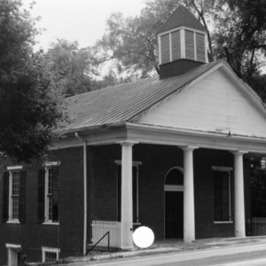 Front view, Milton Presbyterian Church, Milton, North Carolina