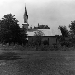 Side view, St. Martin's Episcopal Church, Hamilton, North Carolina