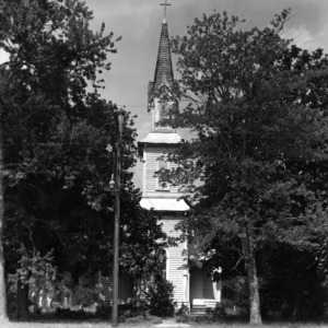 Front view, St. Martin's Episcopal Church, Hamilton, North Carolina