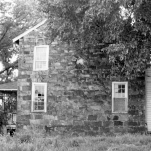 Side view, Ezekiel Wallis House, Mecklenburg County, North Carolina