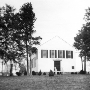 Front view, St. John's Episcopal Church, Williamsboro, North Carolina
