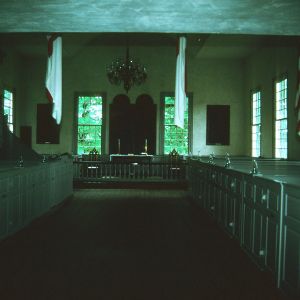 Interior view, St. John's Episcopal Church, Williamsboro, North Carolina