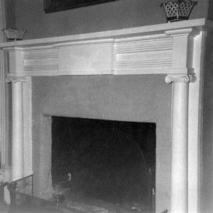 Fireplace, Cedar Grove, Mecklenburg County, North Carolina