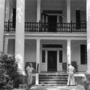 Front view, William Smith House, Ansonville, North Carolina