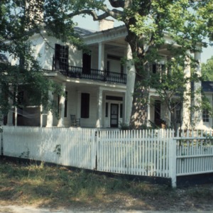 View, William Smith House, Ansonville, Anson County, North Carolina