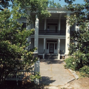 Entrance, William Smith House, Ansonville, Anson County, North Carolina