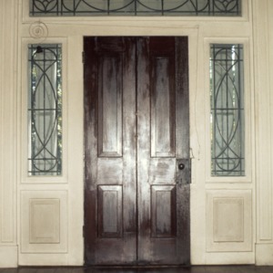 Door, William Smith House, Ansonville, Anson County, North Carolina