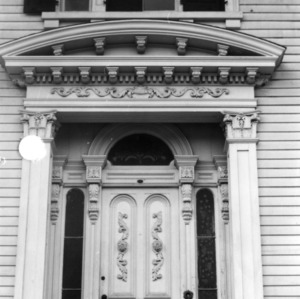 Front doors, Bellamy Mansion, Wilmington, North Carolina