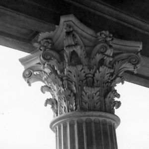 Column detail, Bellamy Mansion, Wilmington, North Carolina