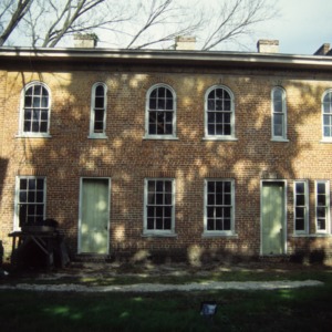 View, slave quarters, Bellamy Mansion, Wilmington, New Hanover County, North Carolina