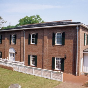 View, carriage house, Bellamy Mansion, Wilmington, New Hanover County, North Carolina