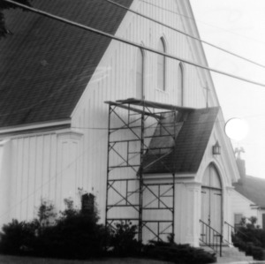 Front view, St. Paul's Episcopal Church, Beaufort, North Carolina
