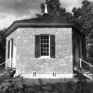 View, Richmond Temperance and Literary Society Hall, Scotland County, North Carolina