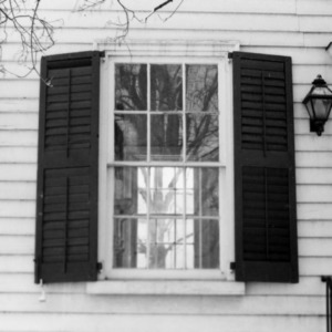 Window, Archibald Henderson Law Office, Salisbury, North Carolina