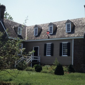 Partial view, Duke-Lawrence House, Northampton County, North Carolina