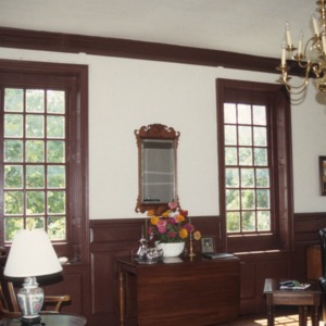 Interior view with window, Duke-Lawrence House, Northampton County, North Carolina