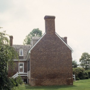 Side view, Duke-Lawrence House, Northampton County, North Carolina