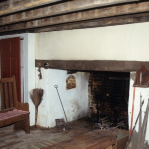 Fireplace, Duke-Lawrence House, Northampton County, North Carolina