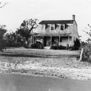 Front view, Hancock House, Beaufort, North Carolina