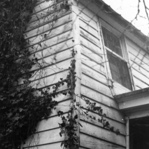 Exterior detail, Balsum House, Beaufort, North Carolina