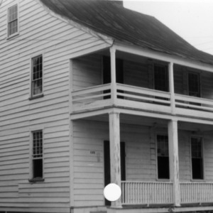 View with porch, John C. Manson House, Beaufort, North Carolina