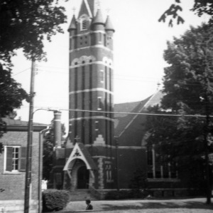 Front view, First Presbyterian Church, Salisbury, North Carolina